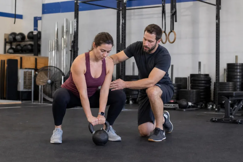 Trainingseinheit Kettlebell